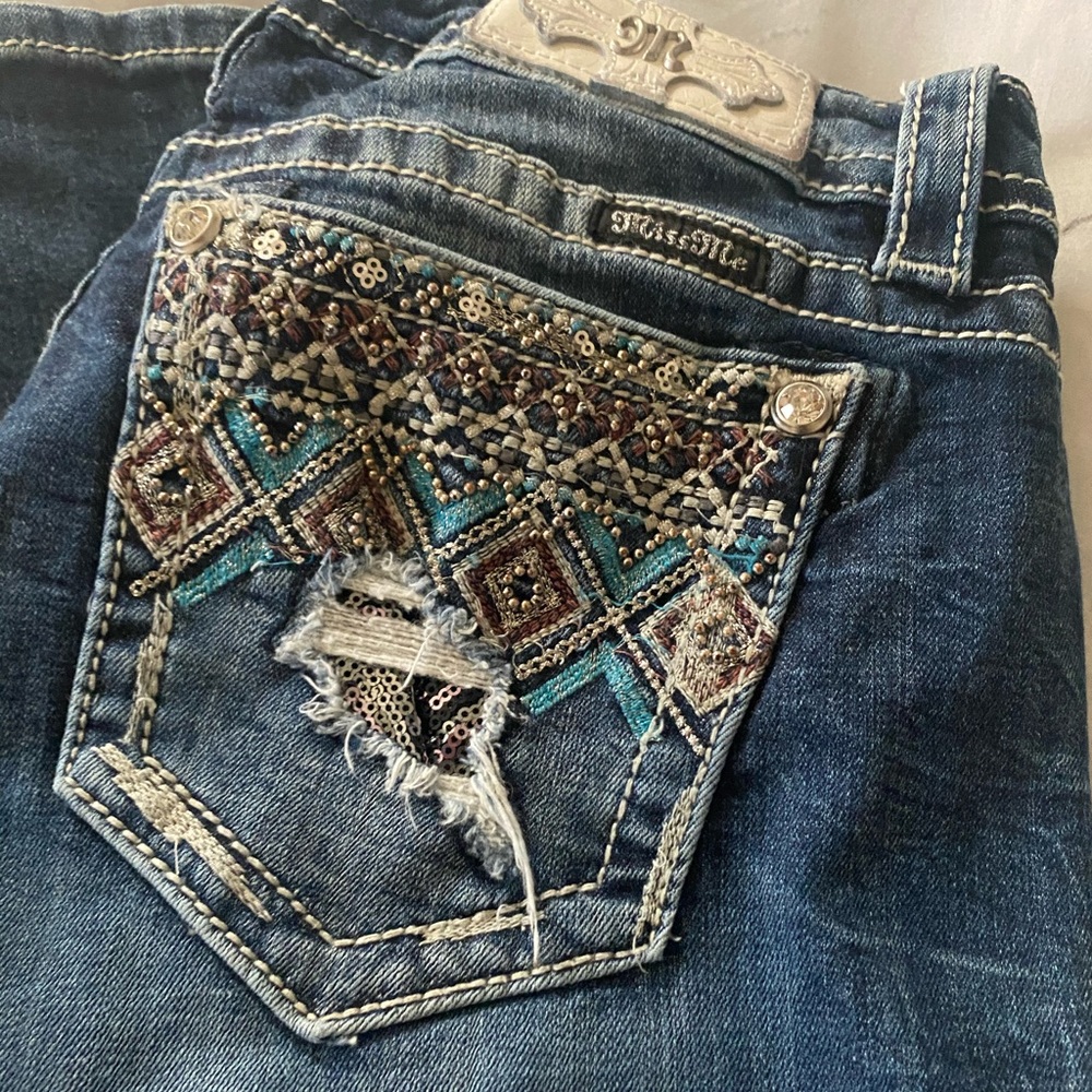 Miss me ethnic/native style jeans